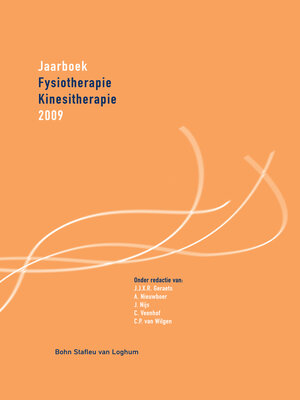 cover image of Jaarboek Fysiotherapie Kinesitherapie 2009